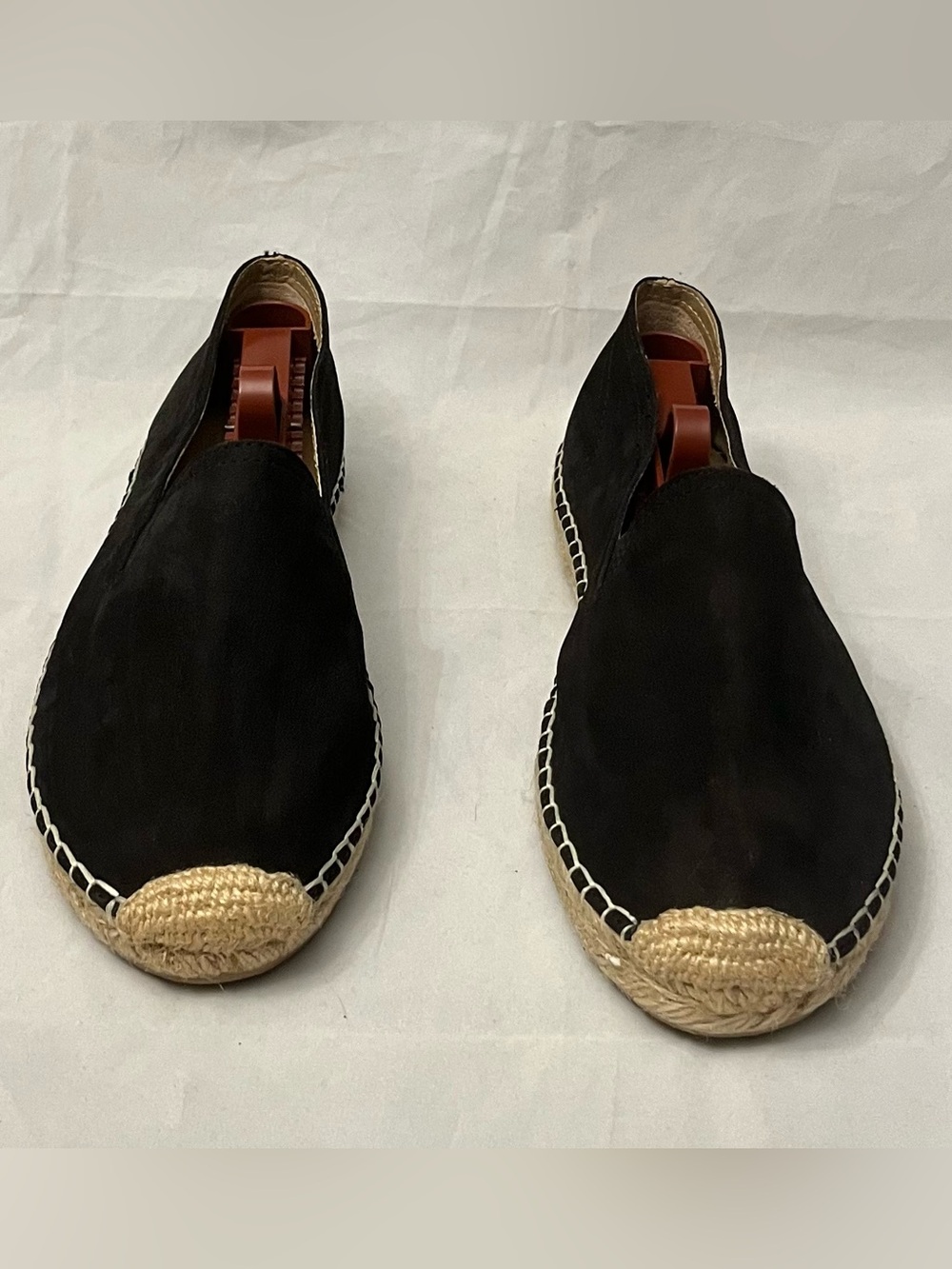Naturalizer Soul Black Suede Espadrille Slip-On Shoes 10